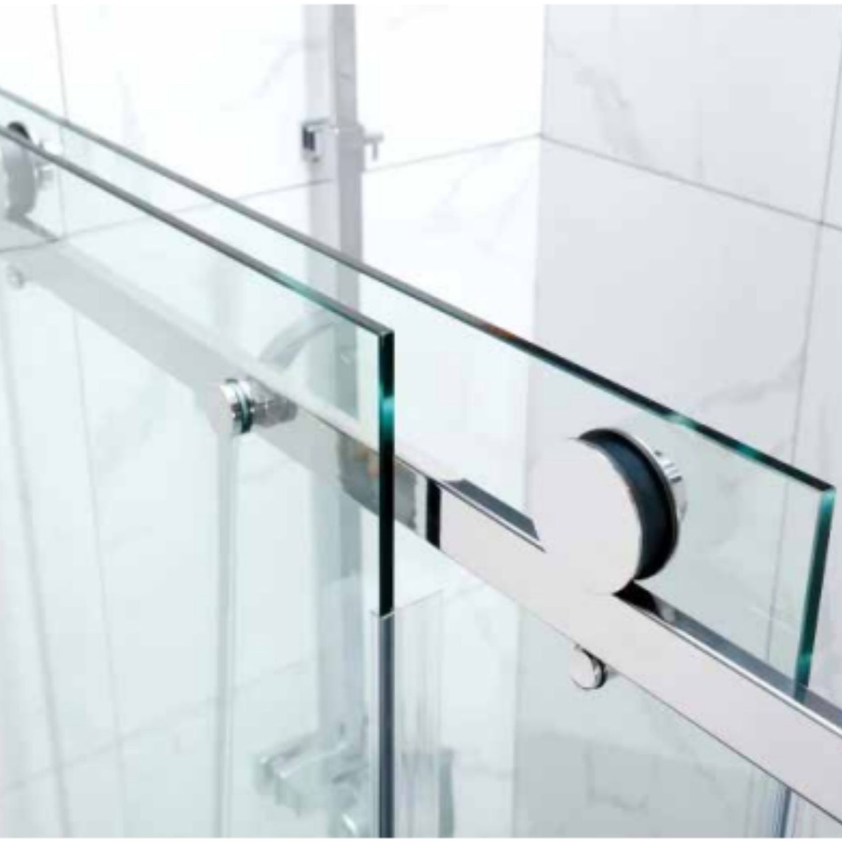 Frameless Shower Glass Doors - Sliding & Hinged gallery detail image