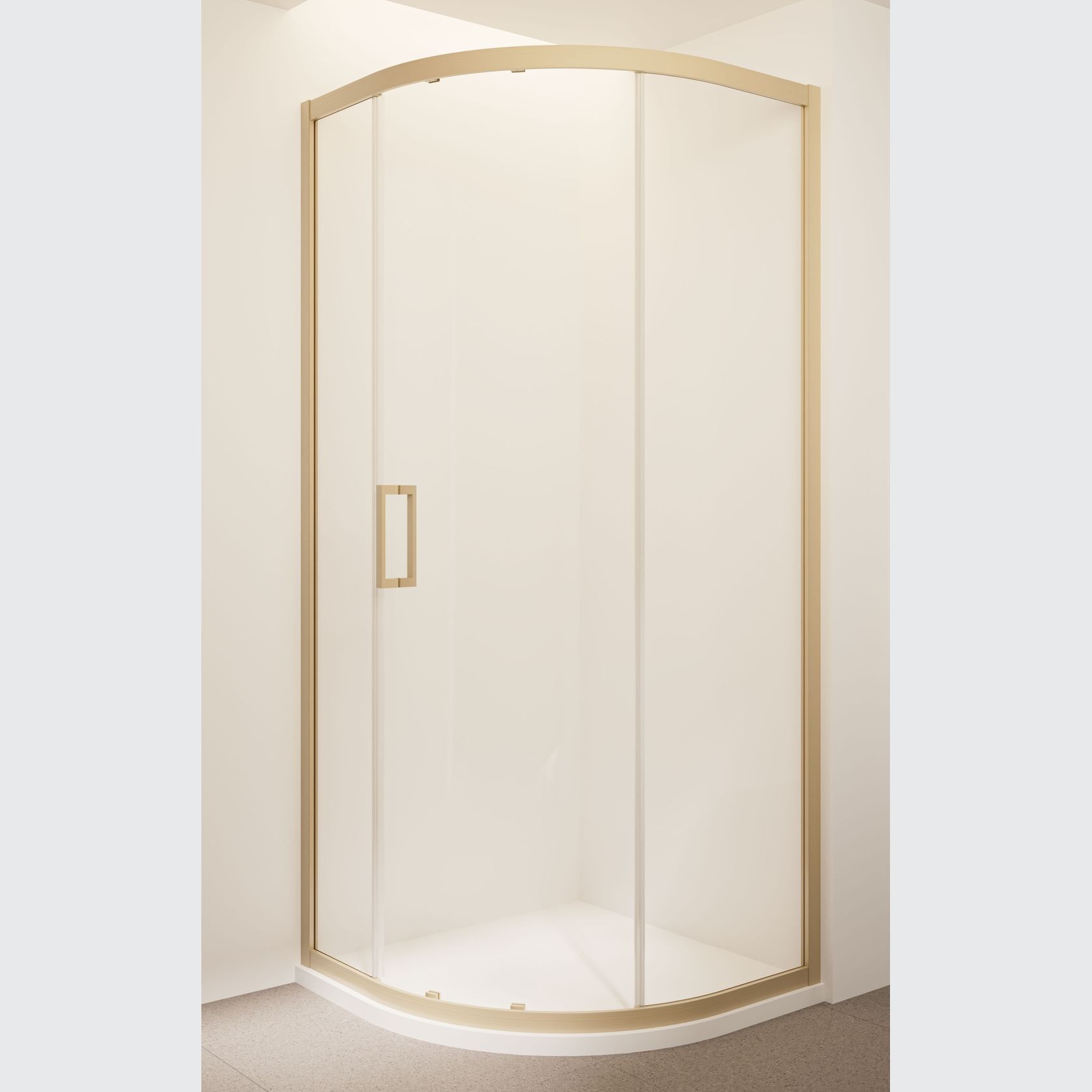 Tivoli Round Sliding Shower 12x9 gallery detail image