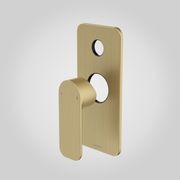 Luna Bath Shower Mixer With Diverter Trim Kit gallery detail image