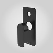 Luna Bath Shower Mixer With Diverter Trim Kit gallery detail image