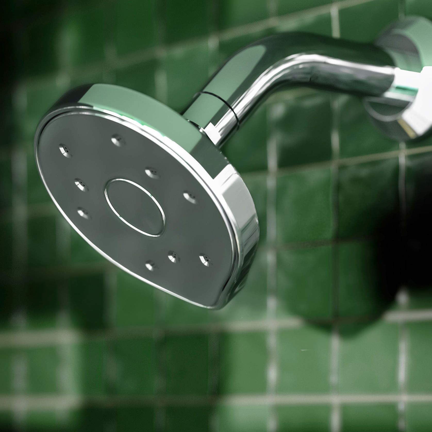 Kiri MKII Satinjet Low Flow Wall Shower Head gallery detail image