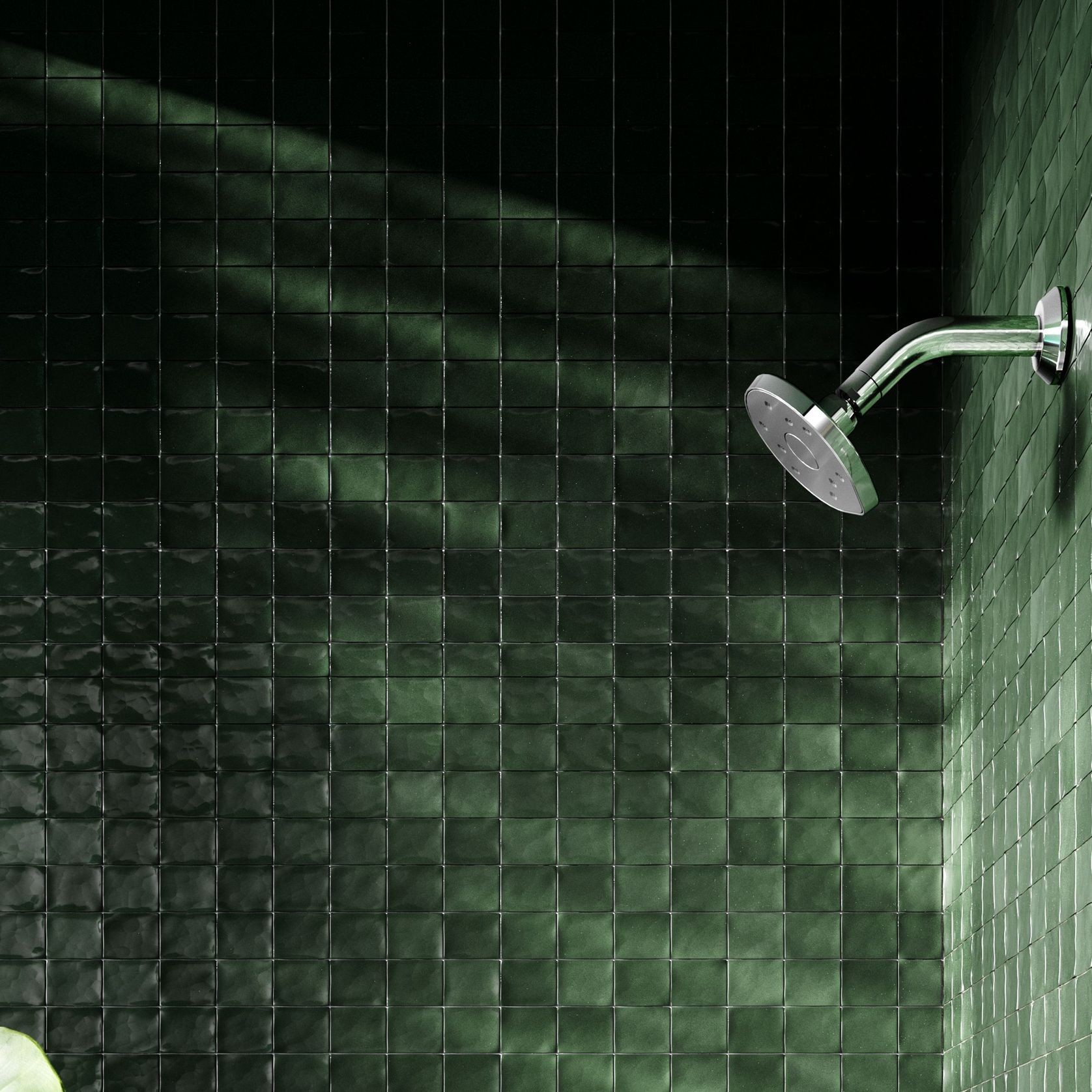 Kiri MKII Satinjet Low Flow Wall Shower Head gallery detail image