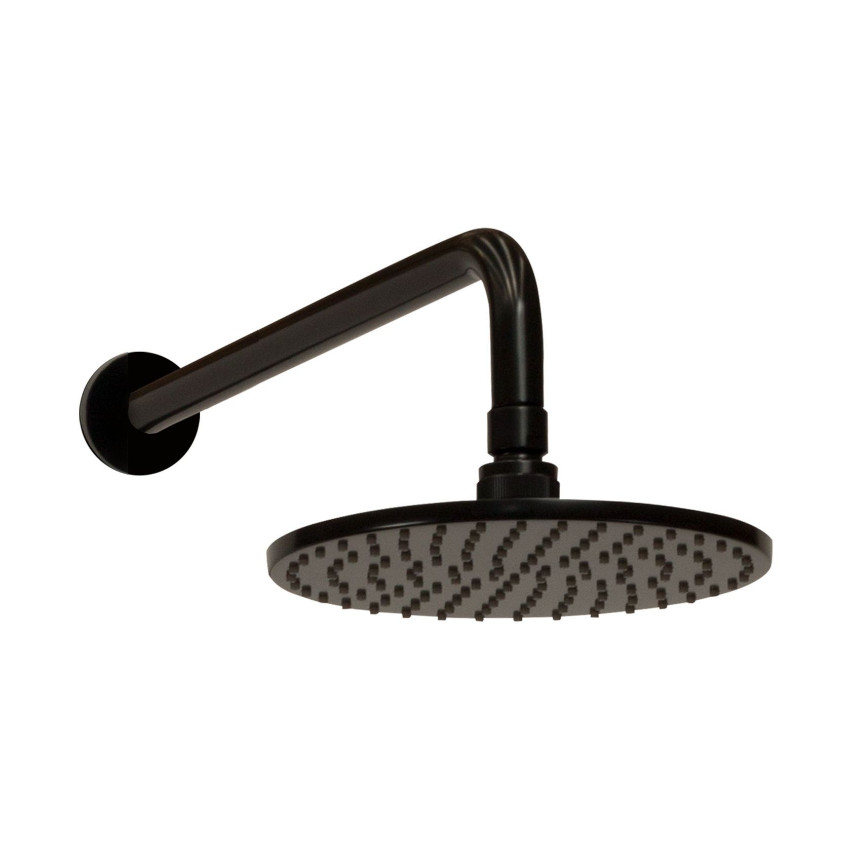 Carbon Rain Shower With Wall Arm gallery detail image