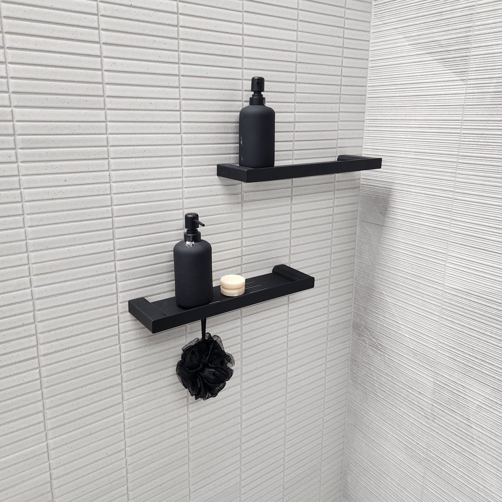 CODE Pure 400 Metal Shower Shelf - 7 Colours gallery detail image