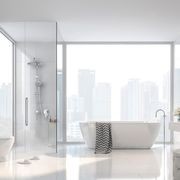 Rocco Twin Rail Shower gallery detail image