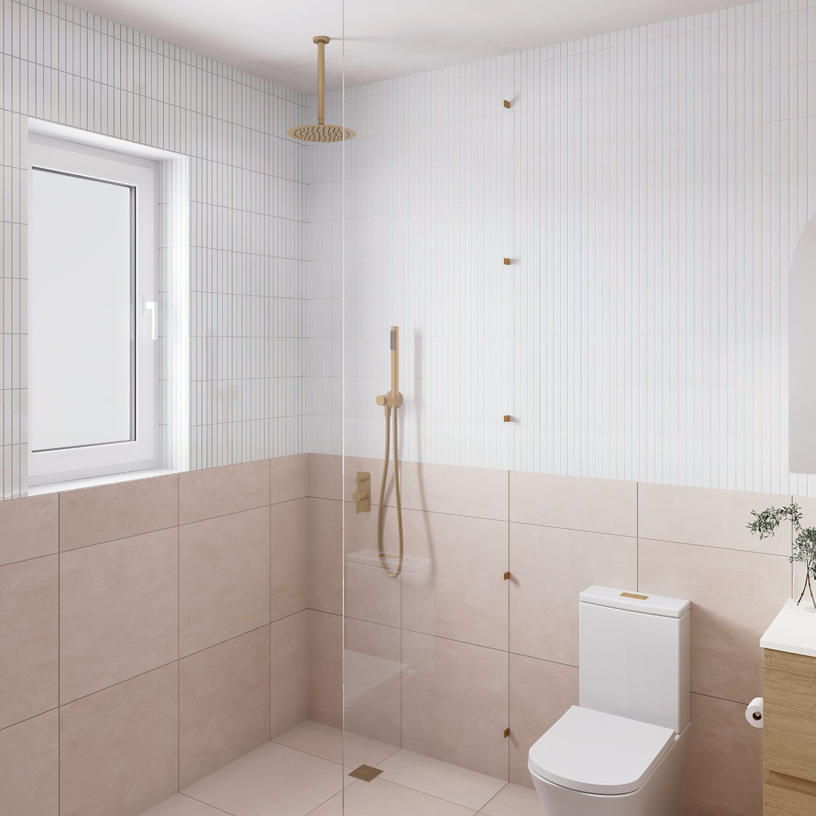 Isabella Hand Shower, Round Plate gallery detail image