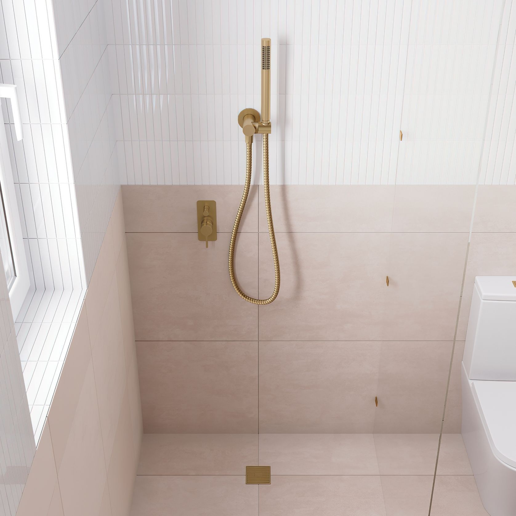Isabella Hand Shower, Round Plate gallery detail image