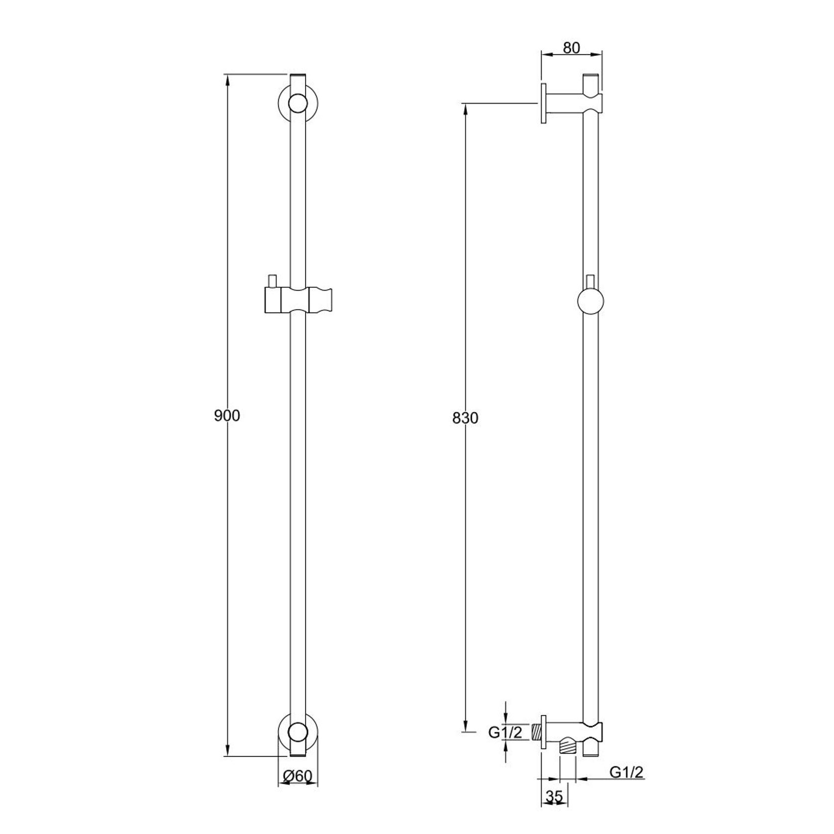 Scarab Slide Shower 3 Function Handshower gallery detail image