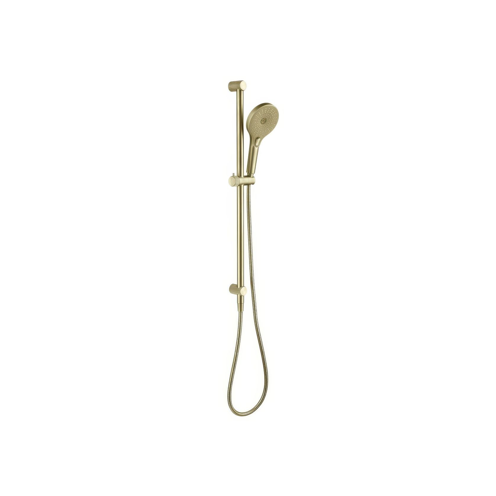 Mica Fluted Shower Rail | Inbuilt Inlet gallery detail image