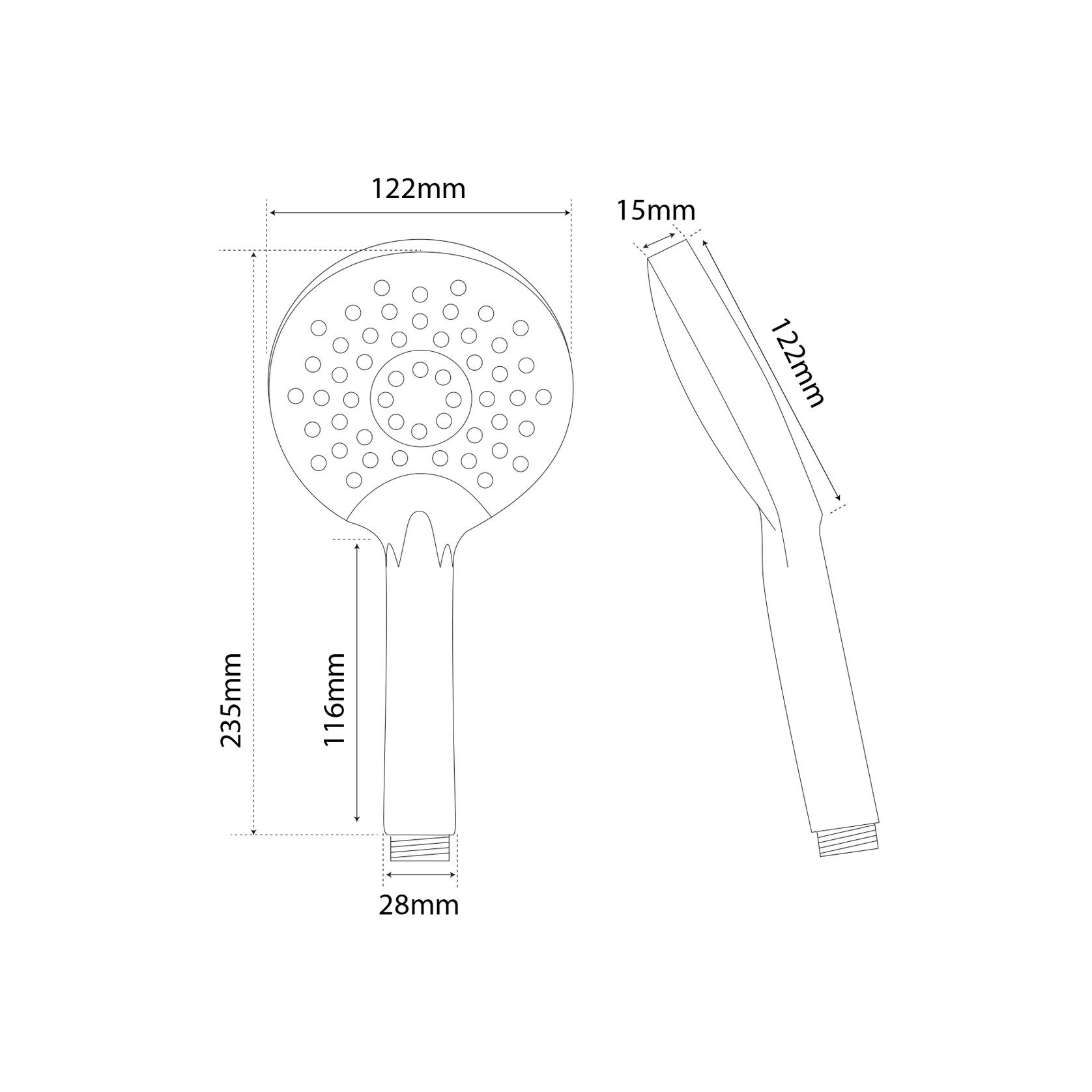 Storm 3 Function Slide Shower gallery detail image