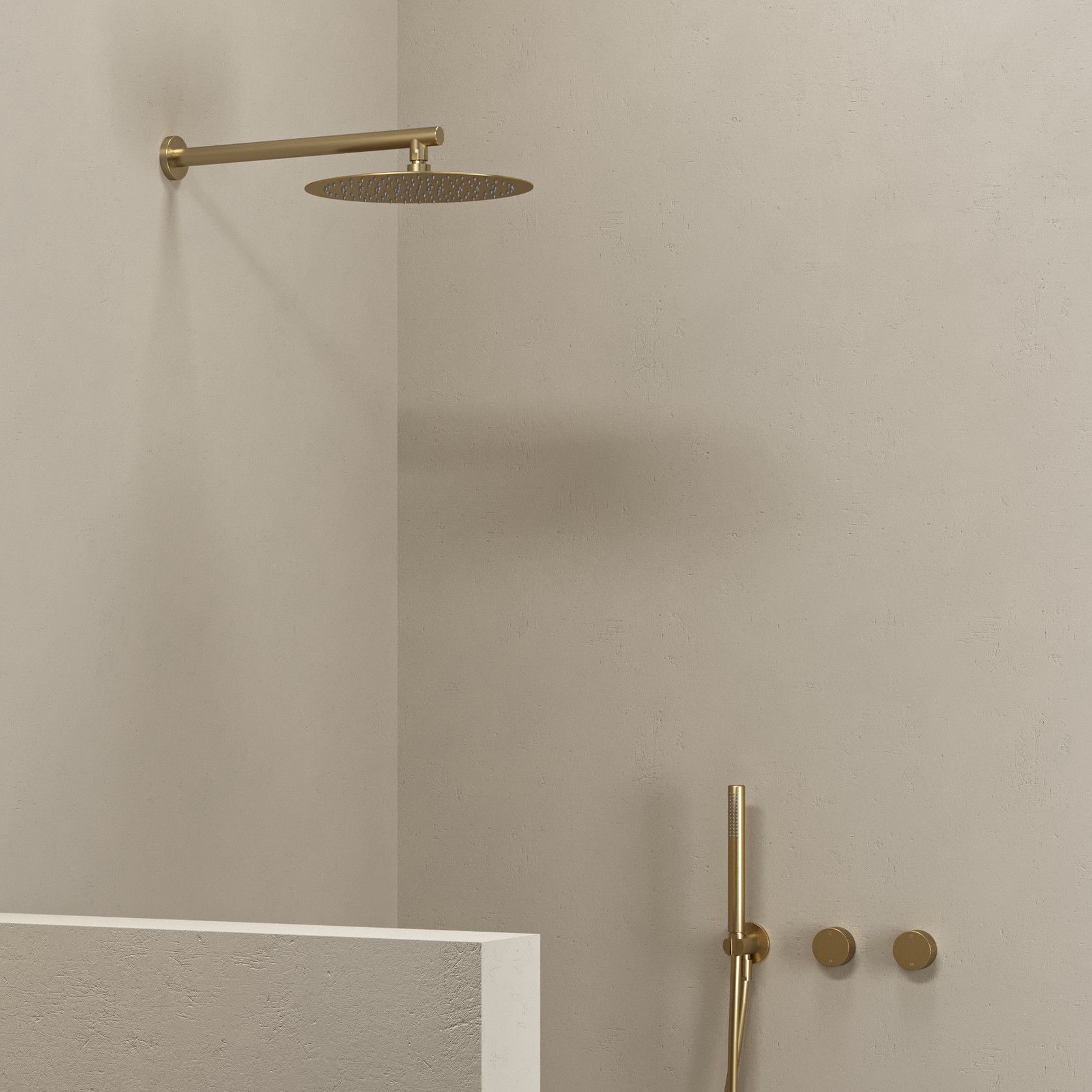 Vibrant Ultra Thin Shower Head gallery detail image