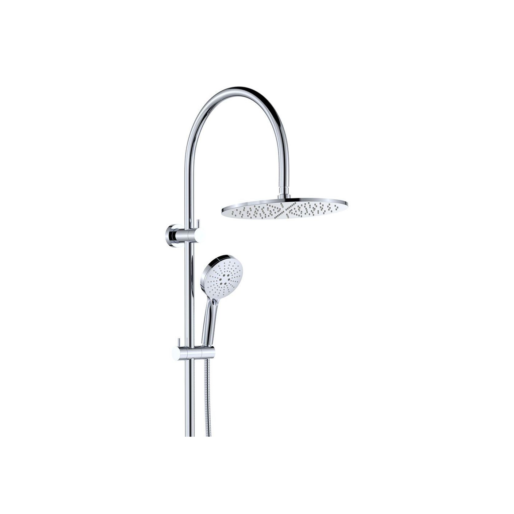 Empire Slim Curved Twin Shower gallery detail image