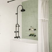 Lillian Exposed Rail Shower & Bath Set gallery detail image