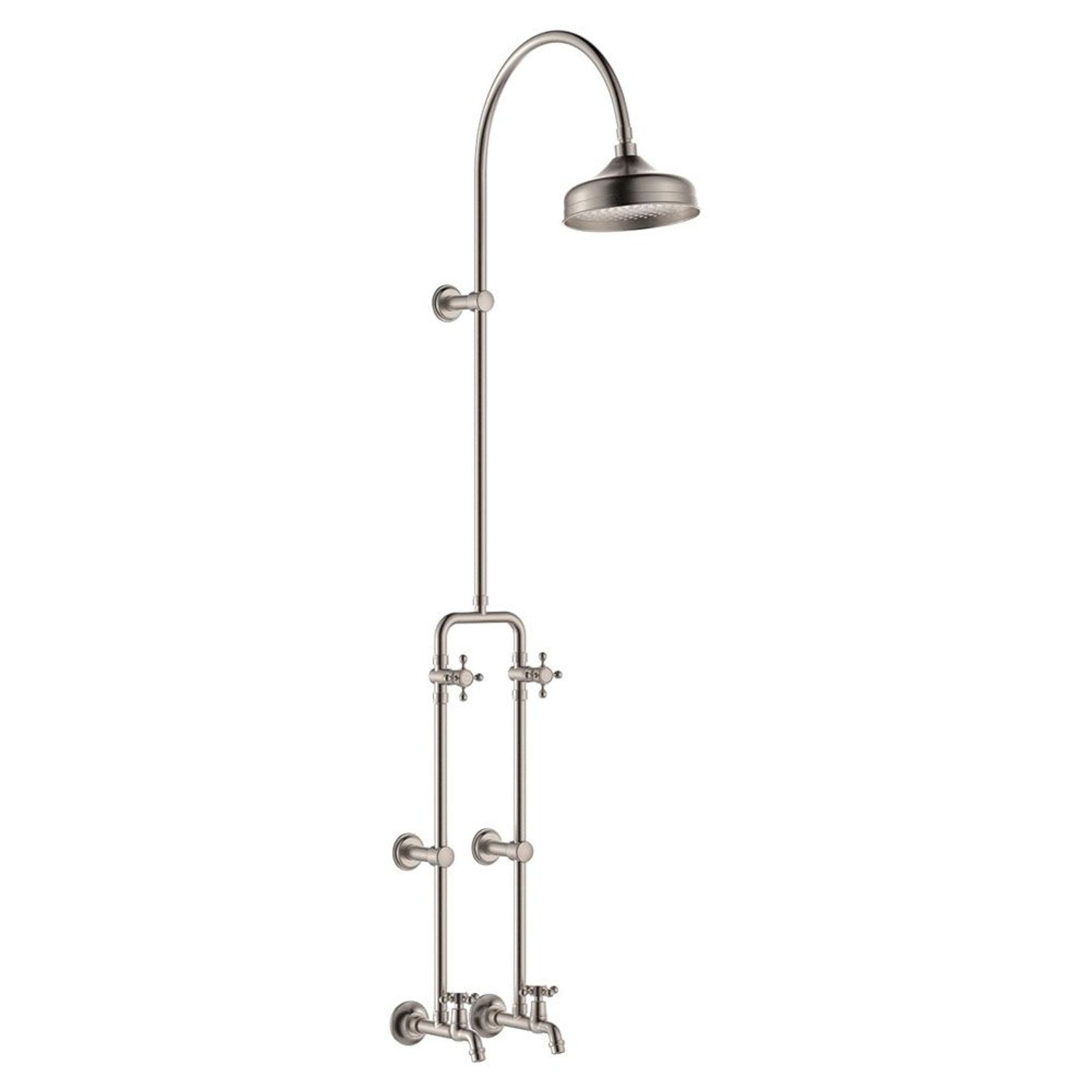 Lillian Exposed Rail Shower & Bath Set gallery detail image
