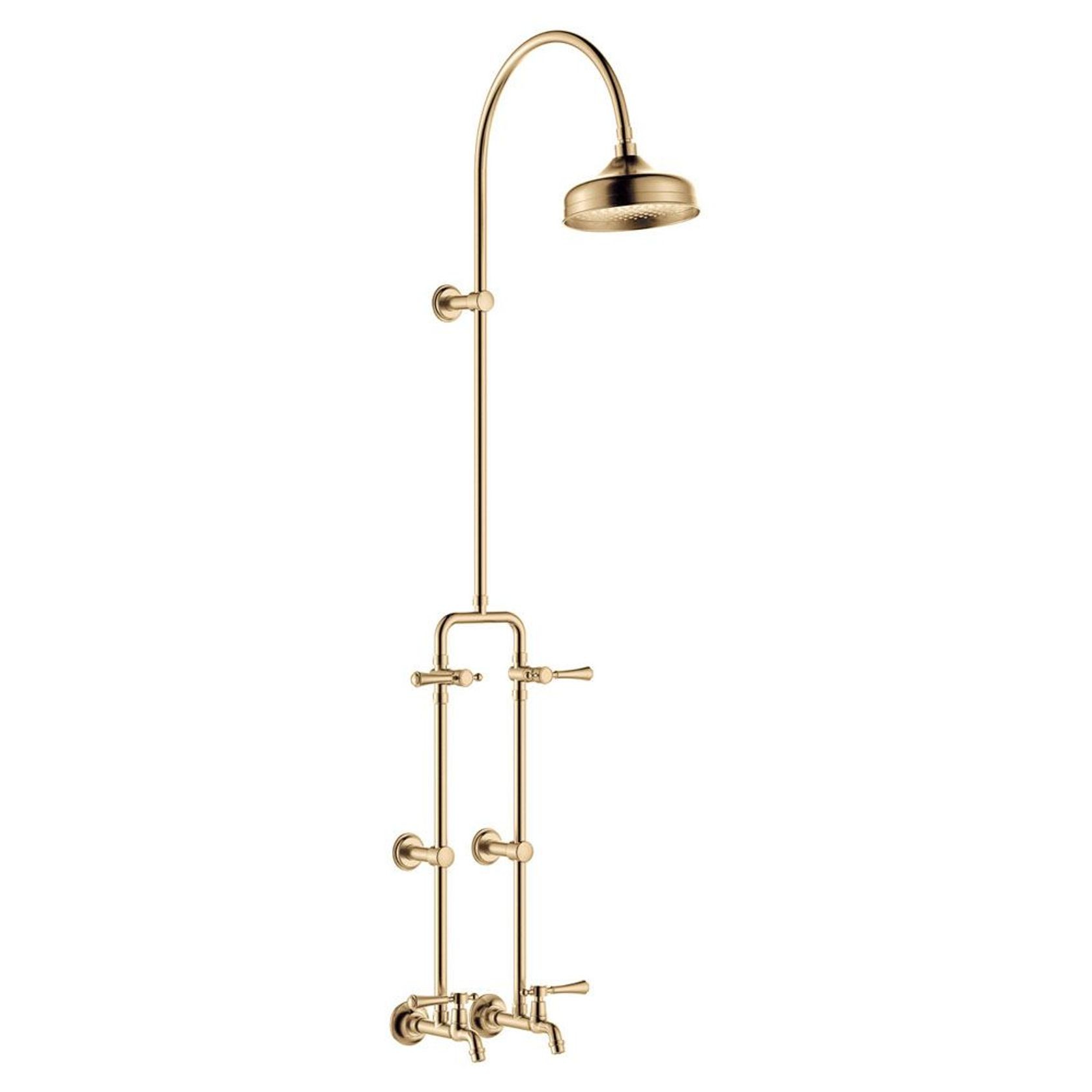 Lillian Exposed Rail Shower & Bath Set gallery detail image