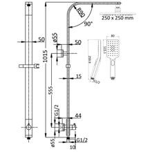 Unika Seto Multifunction Shower Set gallery detail image