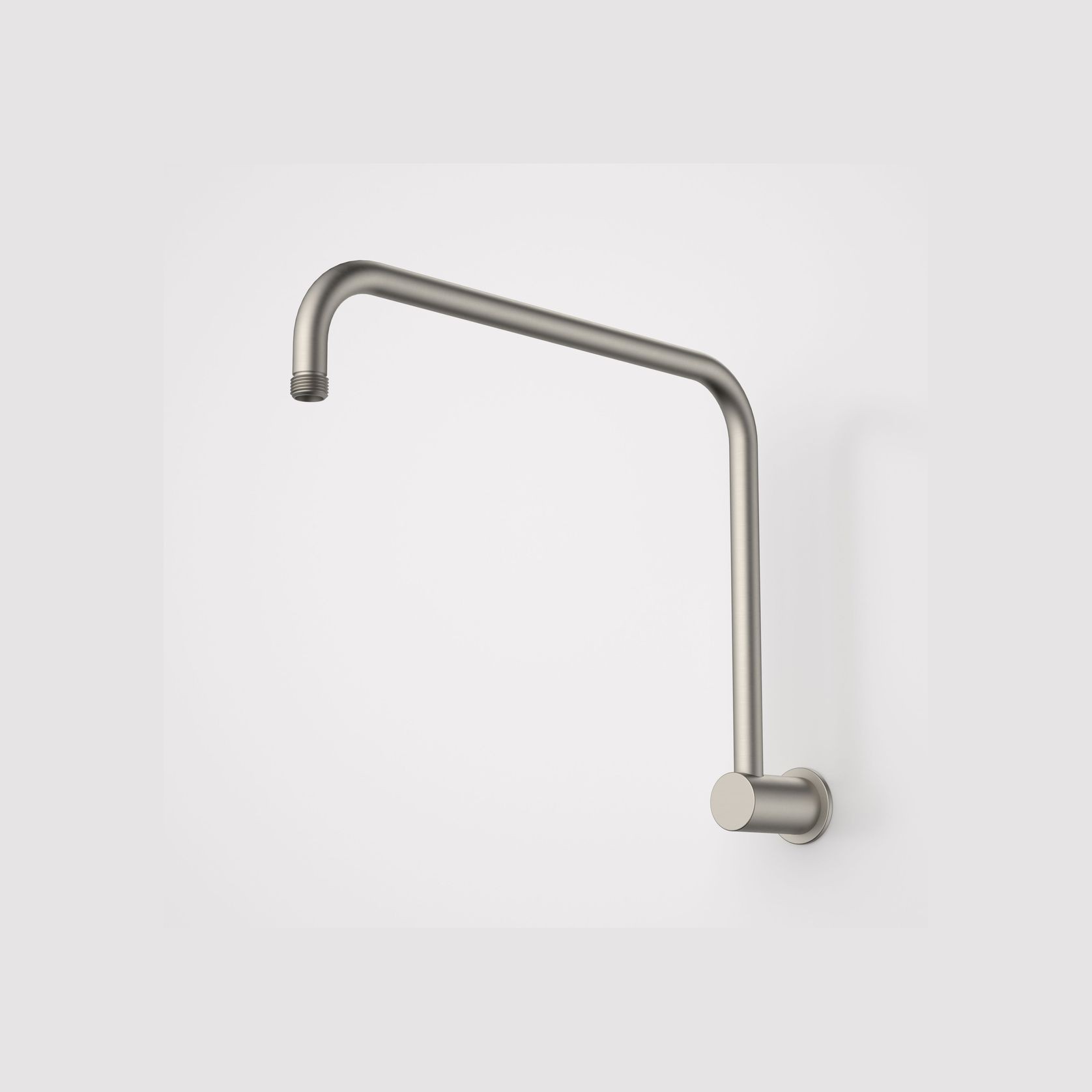 Caroma Upswept Shower Arm  | Brushed Nickel gallery detail image