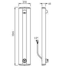 Delabie Tempomix Shower Panel gallery detail image