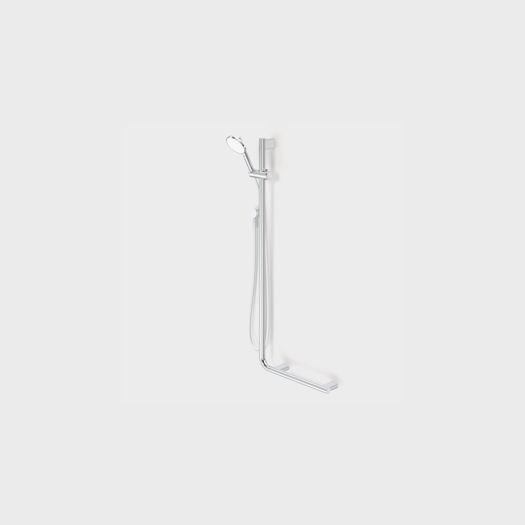 Opal Support VJet Shower with 90 Degree Rail gallery detail image