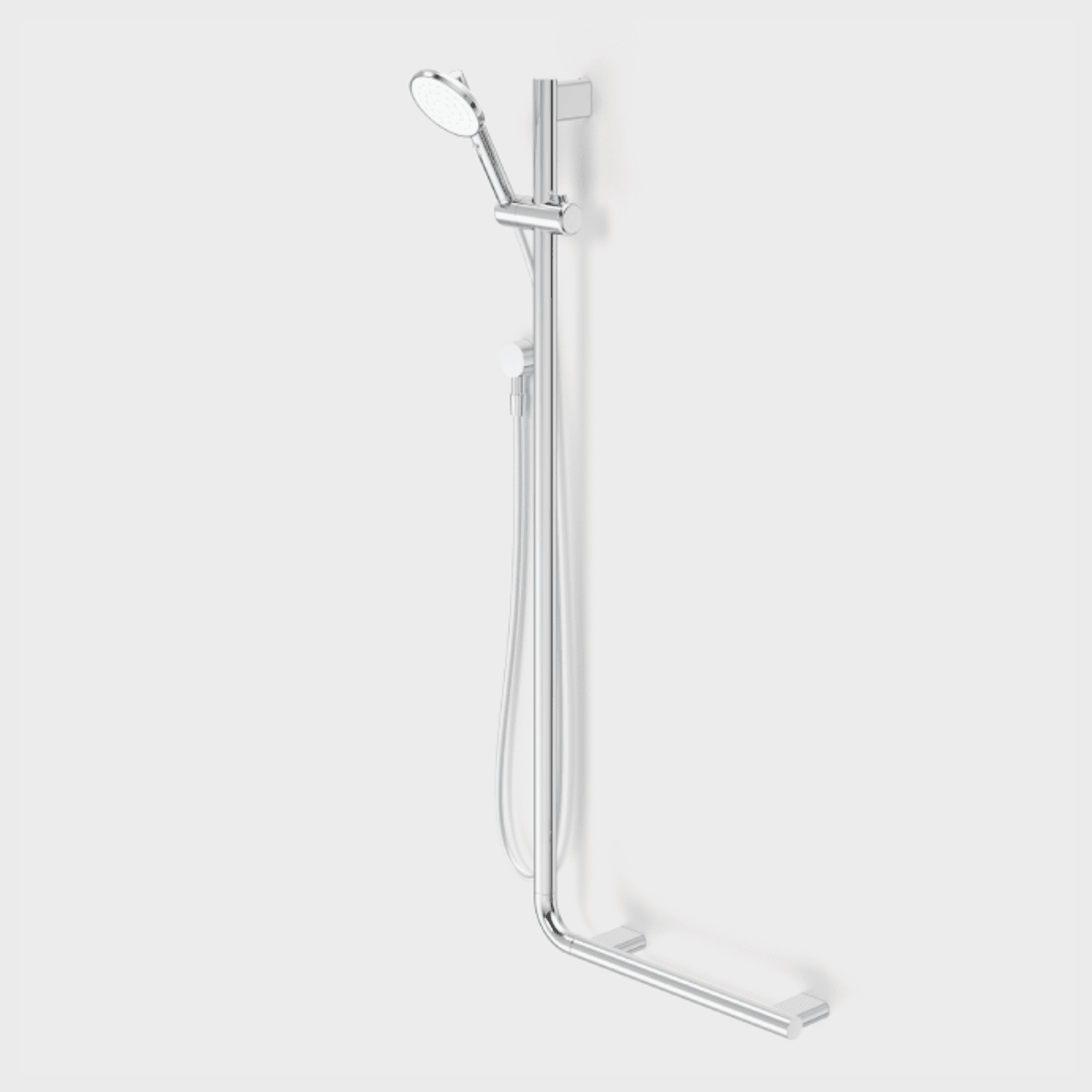 Opal Support VJet Shower with 90 Degree Rail gallery detail image