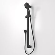 Urbane II Universal Rail Shower - Black gallery detail image
