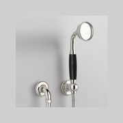 The Water Monopoly - Rockwell Straight Handshower On Hose With Wall Outlet, Parking Bracket & Metal/Coloured Shower Handle gallery detail image