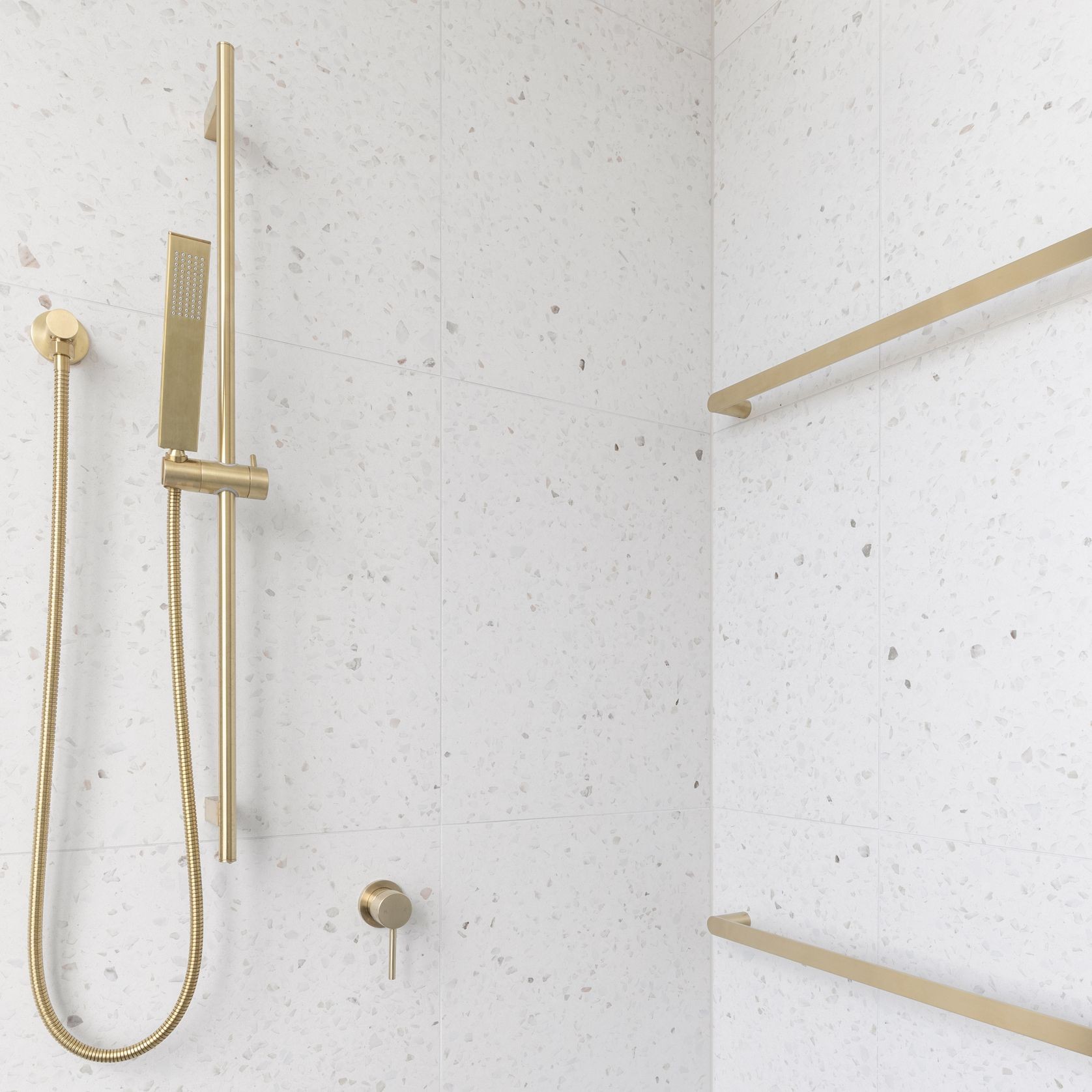 Elysian Adjustable Shower Rail gallery detail image
