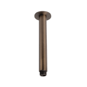 Mira Brushed Vintage Antique Brass Ceiling Shower Arm gallery detail image