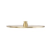 Mira 250mm Brushed Brass Gold Shower Head gallery detail image