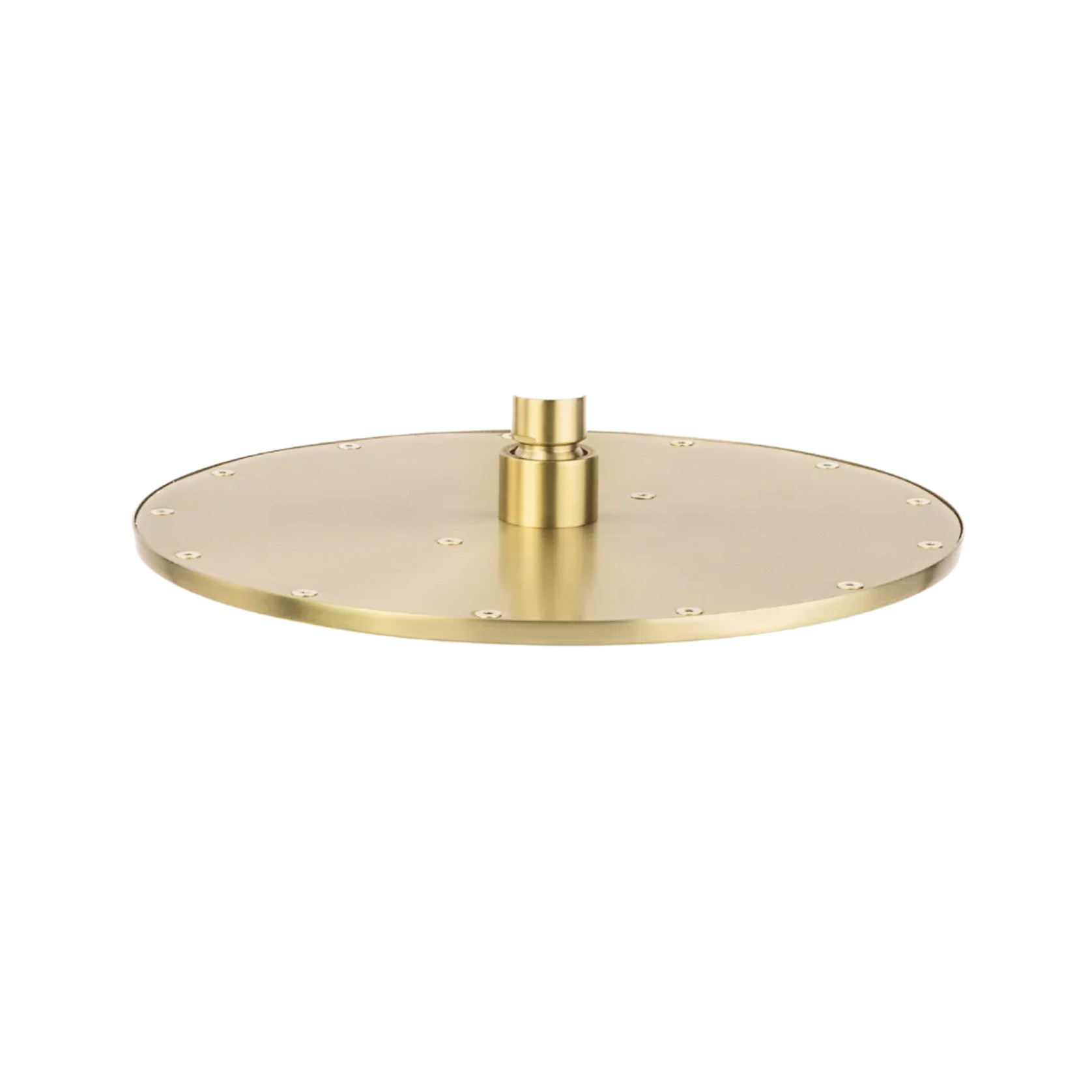 Mira 250mm Brushed Brass Gold Shower Head gallery detail image