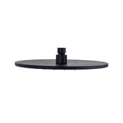 Mira 250mm Matte Black Shower Head gallery detail image