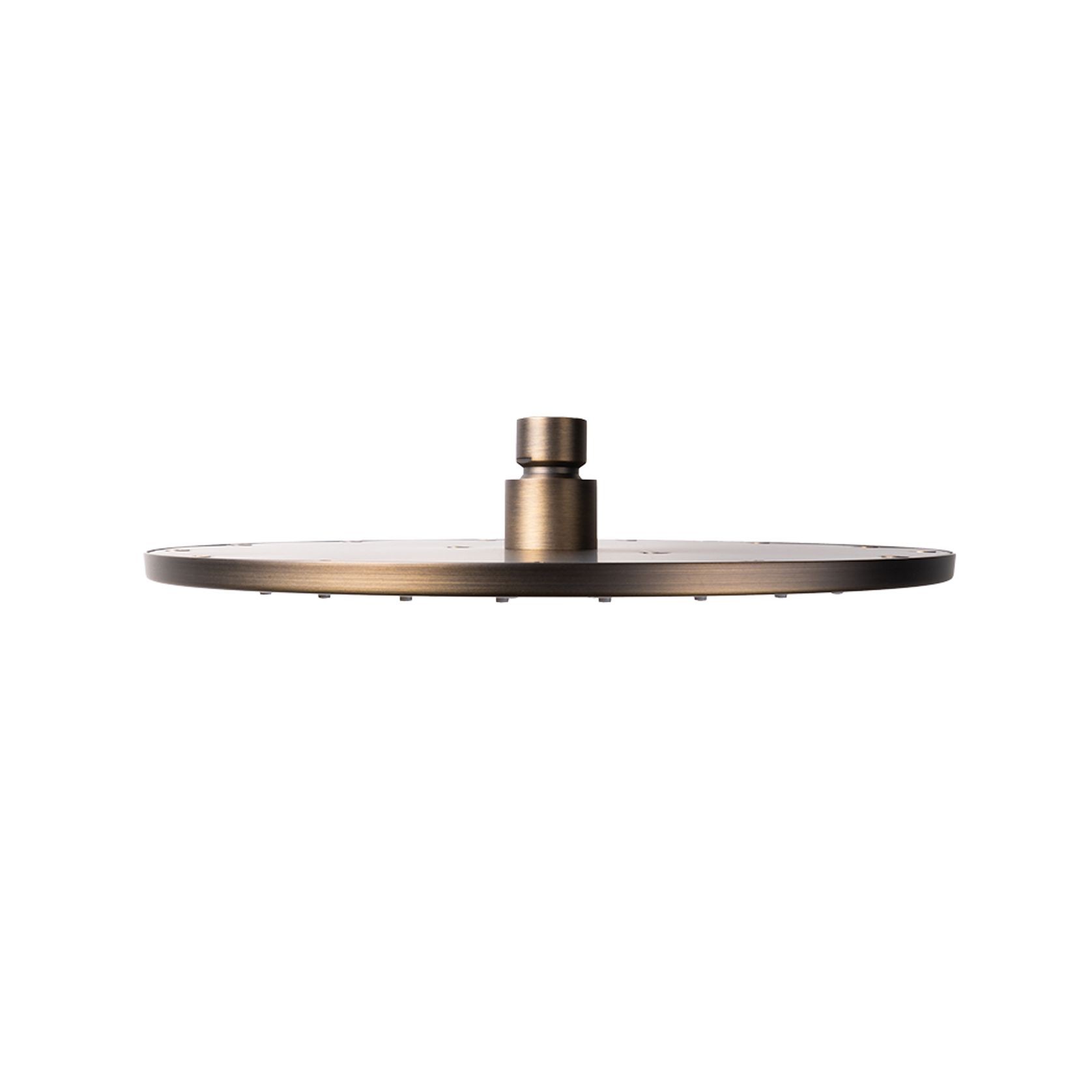 Mira 250mm Brushed Vintage Antique Brass Shower Head gallery detail image
