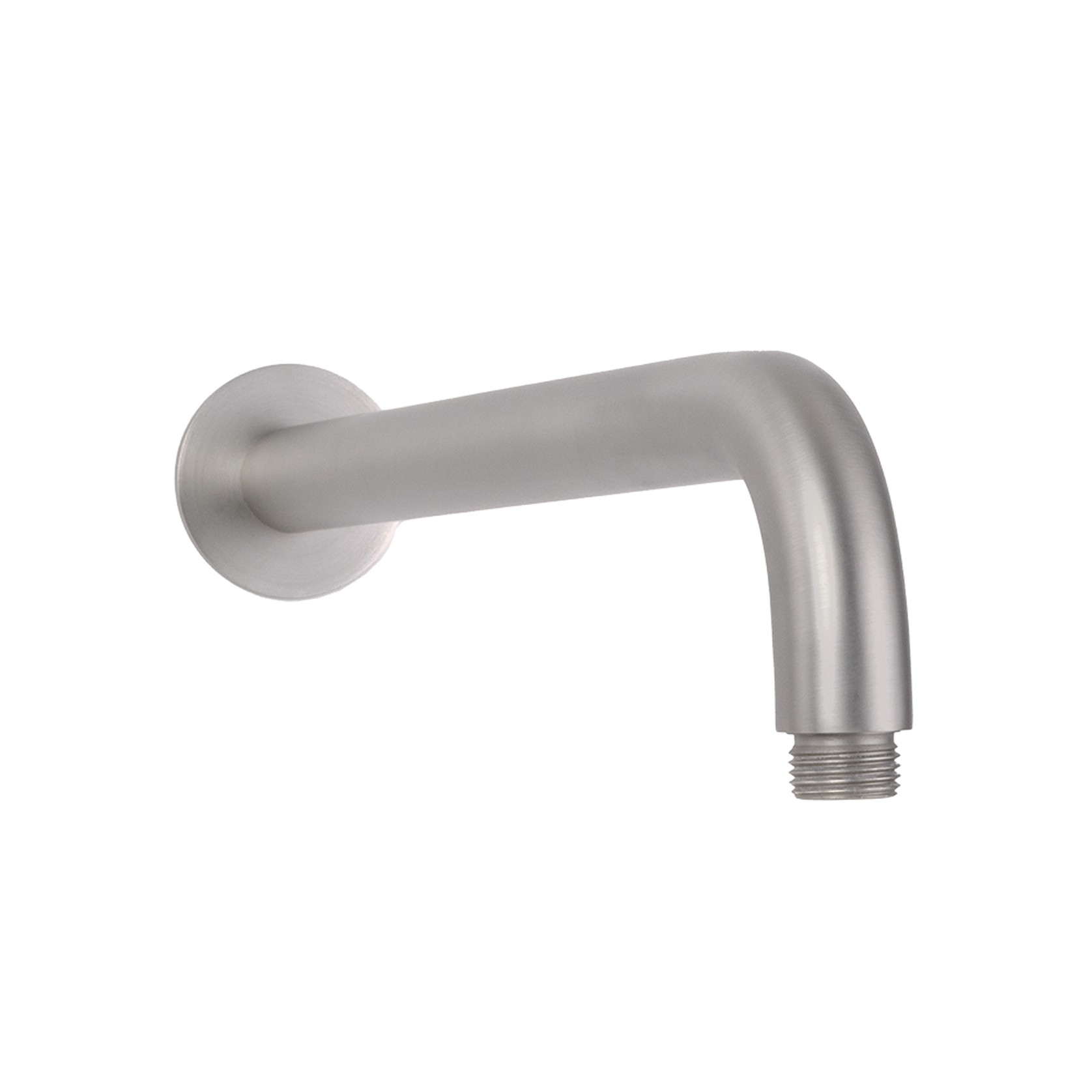 Mira Brushed Nickel Curved Shower Arm gallery detail image