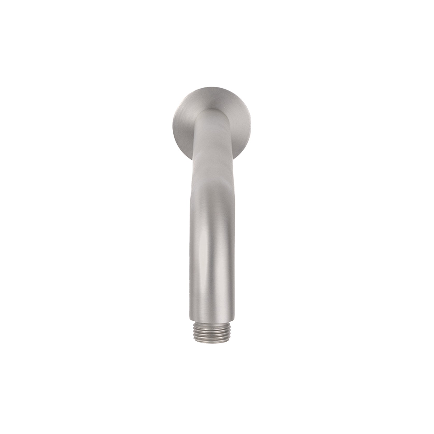 Mira Brushed Nickel Curved Shower Arm gallery detail image