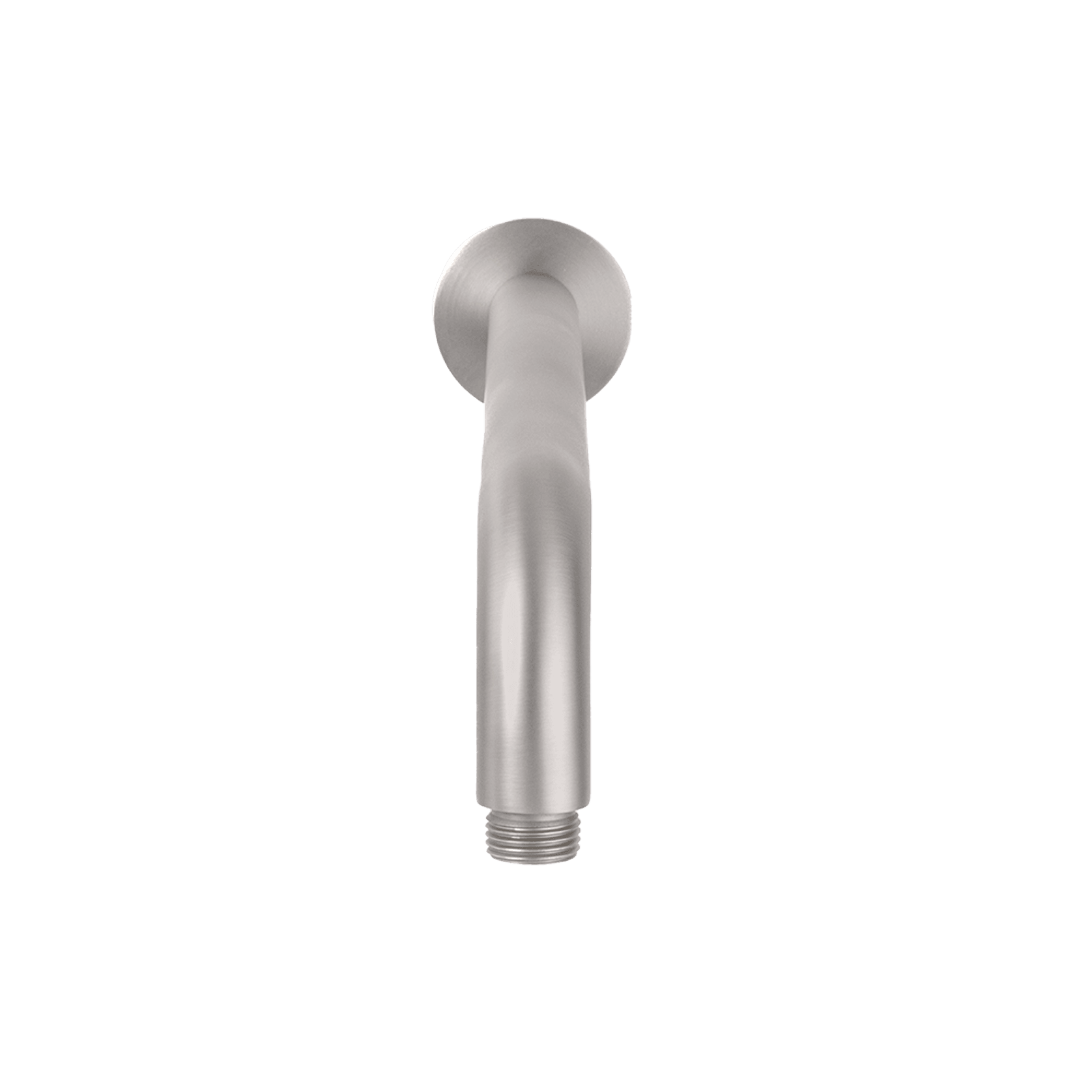 Mira Brushed Nickel Curved Shower Arm gallery detail image