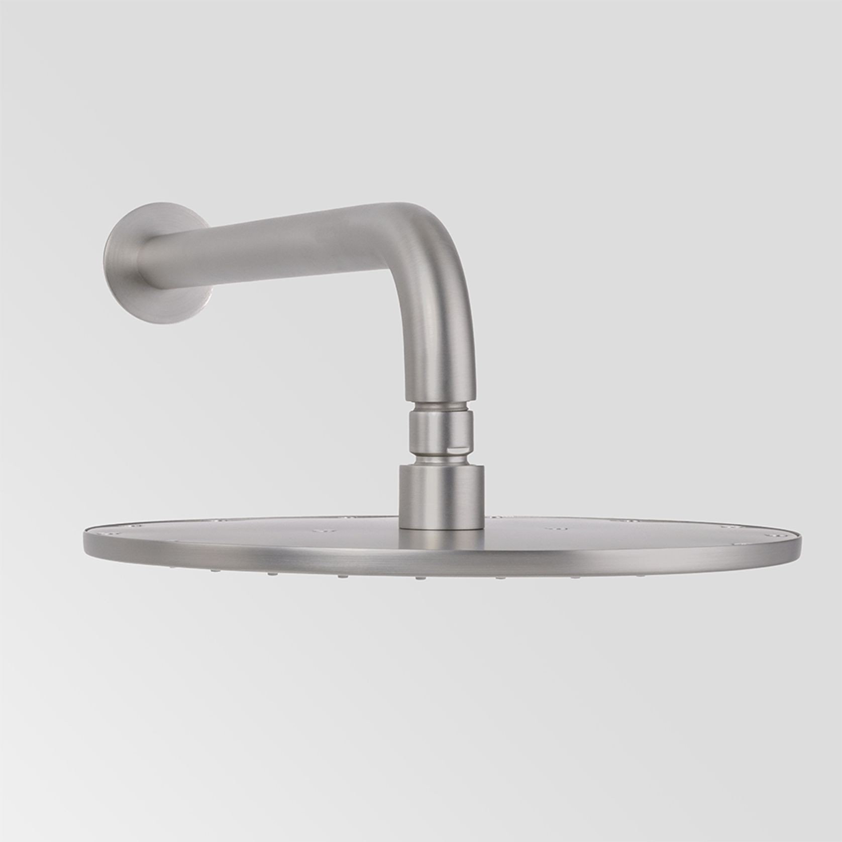 Mira Brushed Nickel Curved Shower Arm gallery detail image