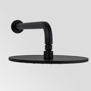 Mira Matte Black Curved Shower Arm gallery detail image