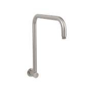 Mira Brushed Nickel High Rise Upswept Shower Arm gallery detail image