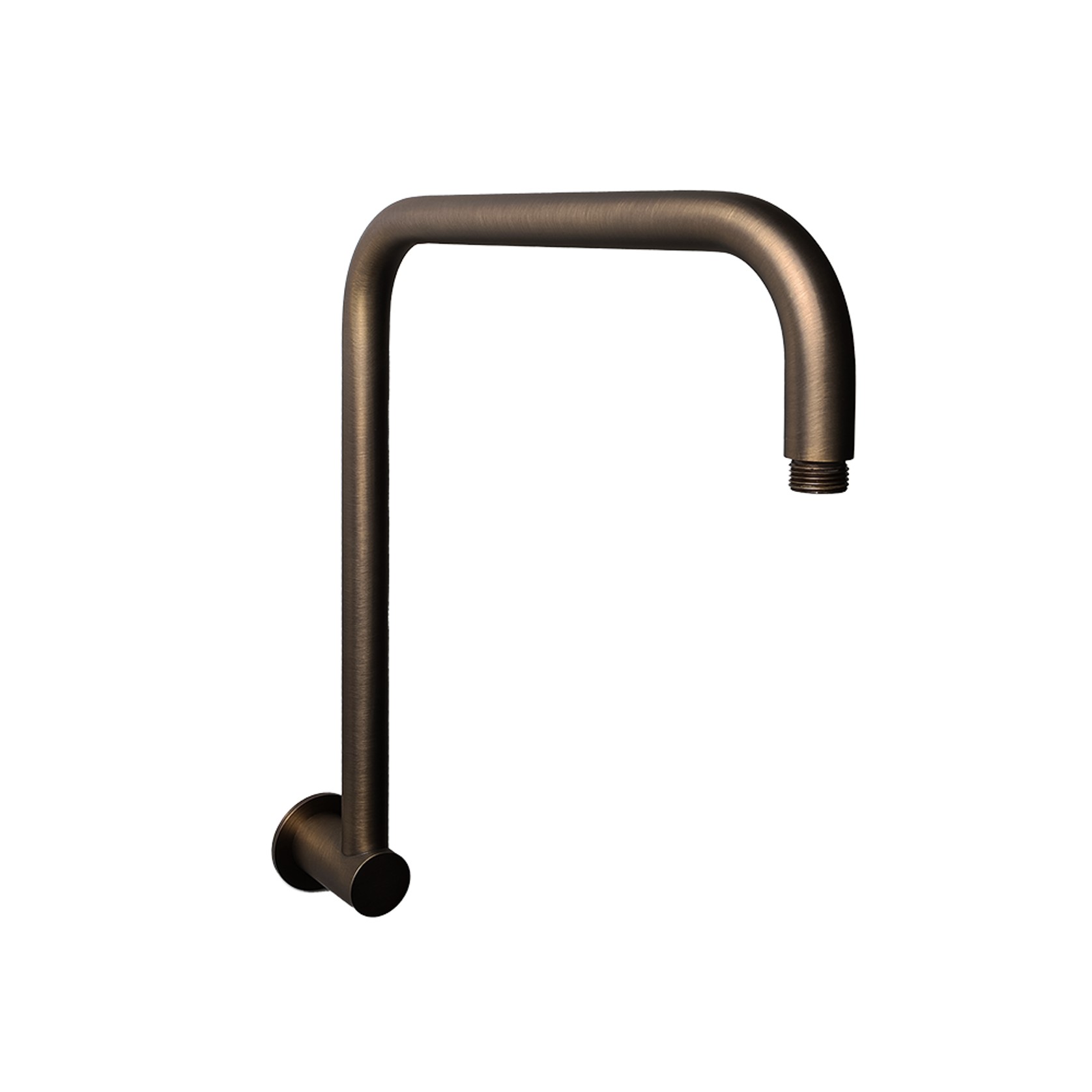 Mira Brushed Vintage Antique Brass High Rise Upswept Sh gallery detail image
