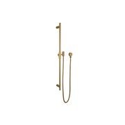 Caddence Shower Rail Brushed Brass gallery detail image