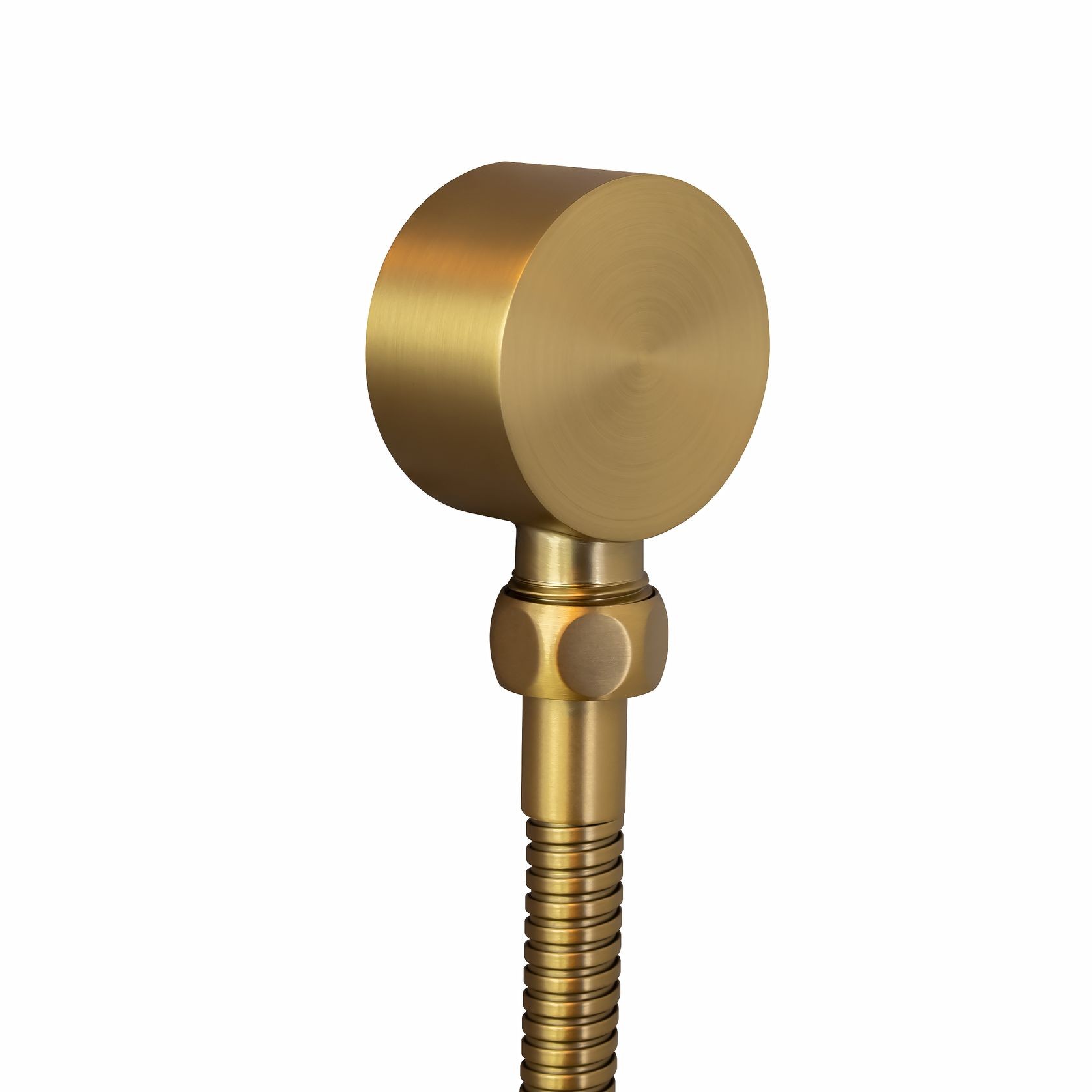 Caddence Shower Rail Brushed Brass gallery detail image