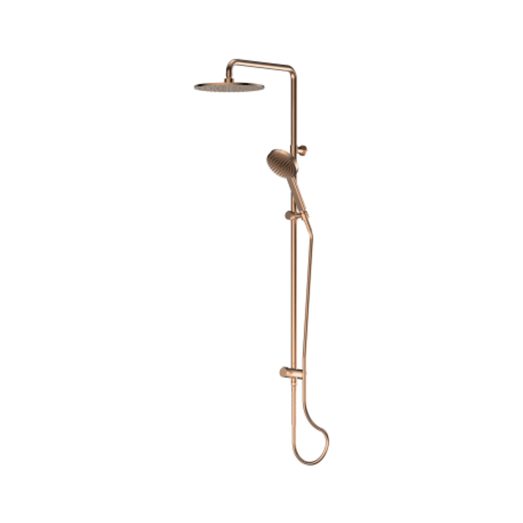 Lavish Brass Twin Rail Shower gallery detail image