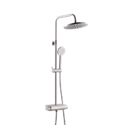 Classic Round Shower Set with Shelf gallery detail image