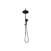 Mica Fluted Gooseneck Shower Rail gallery detail image