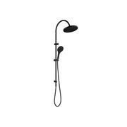 Mica Fluted Gooseneck Shower Rail gallery detail image