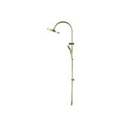 Mica Fluted Gooseneck Shower Rail gallery detail image