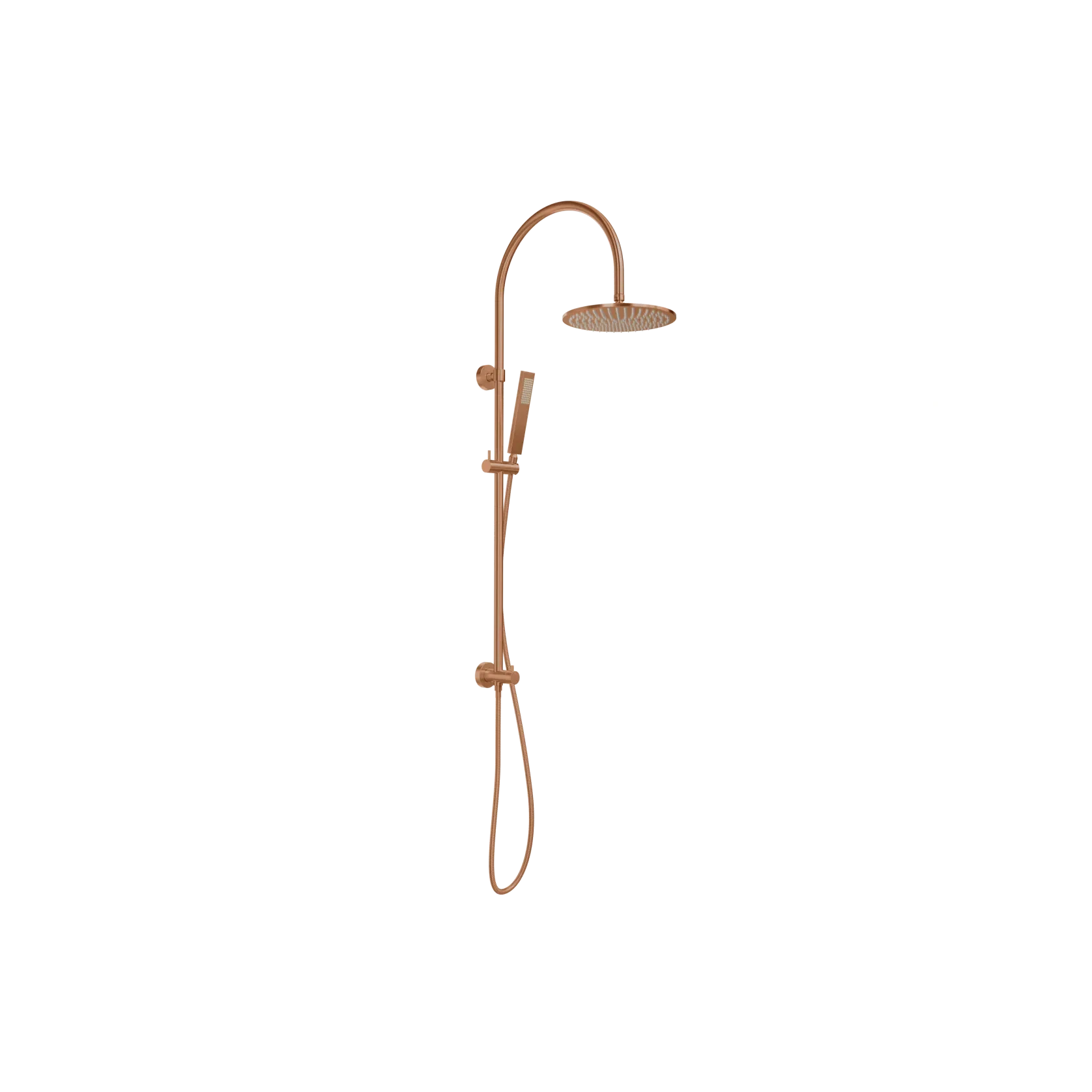 Elysian Gooseneck Shower Rail Set gallery detail image