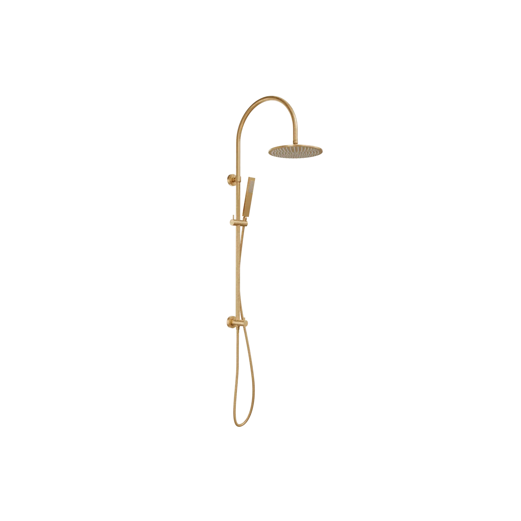 Elysian Gooseneck Shower Rail Set gallery detail image
