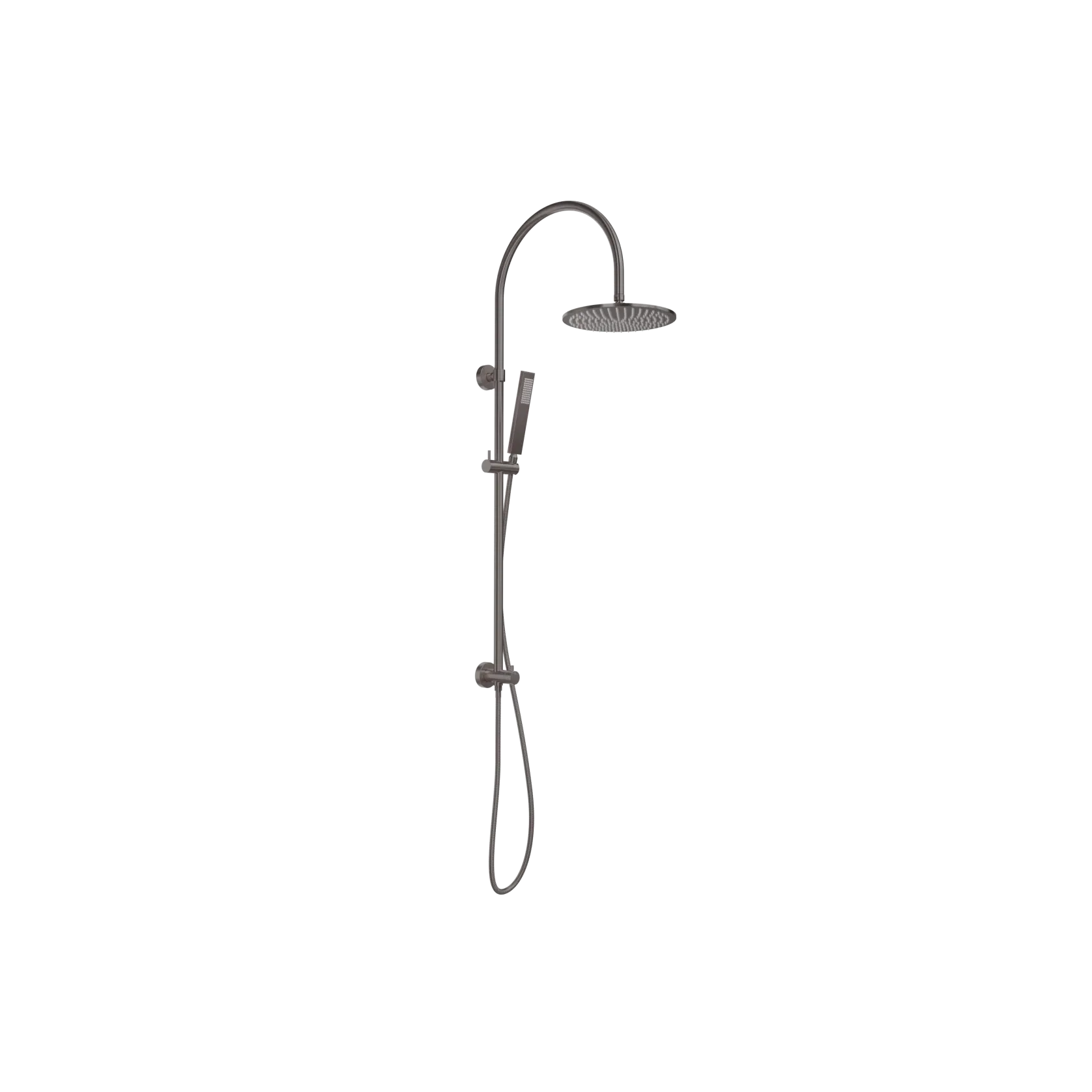 Elysian Gooseneck Shower Rail Set gallery detail image