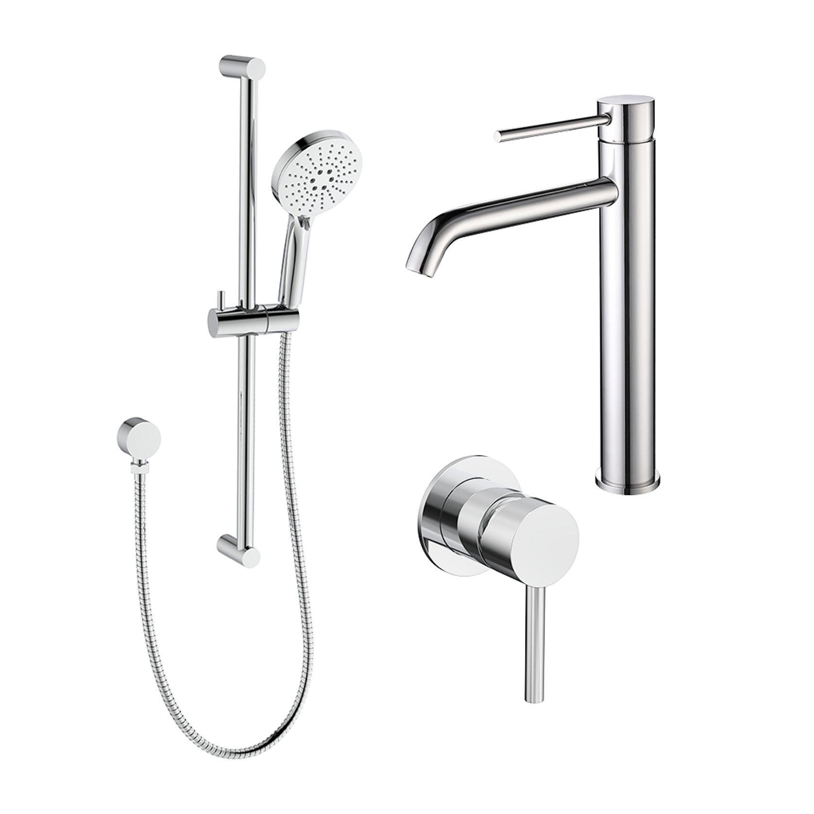 Evoke High-Rise Tapware Bundles gallery detail image